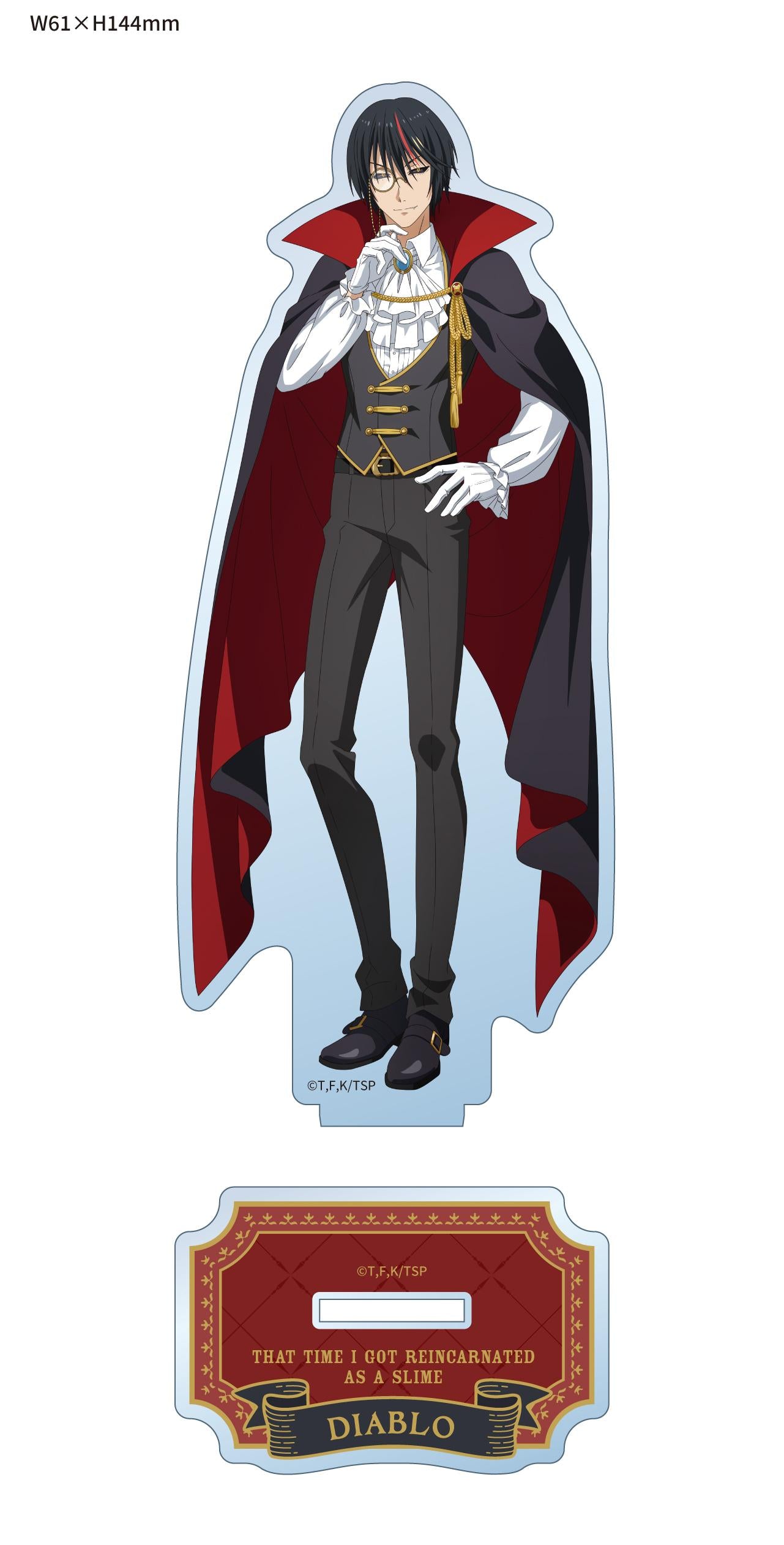 《關於我轉生變成史萊姆這檔事》原創插畫亞克力立牌(迪亞布羅/萬聖節)