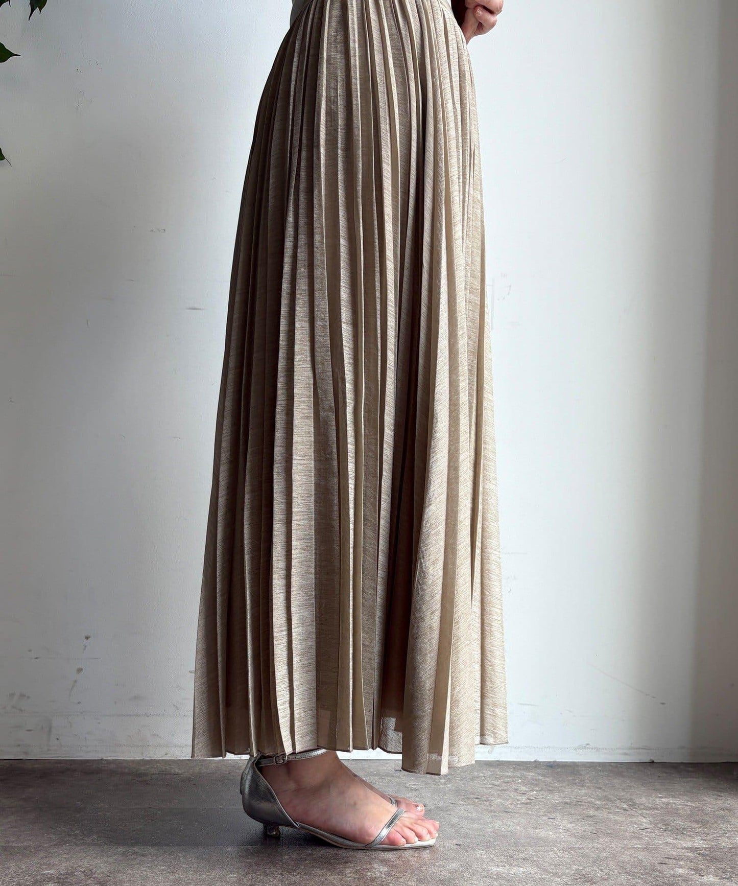 隨機褶皺半身裙