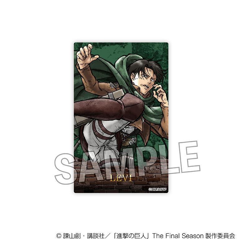《進擊的巨人》 激高!!亞克力卡片 利威爾
