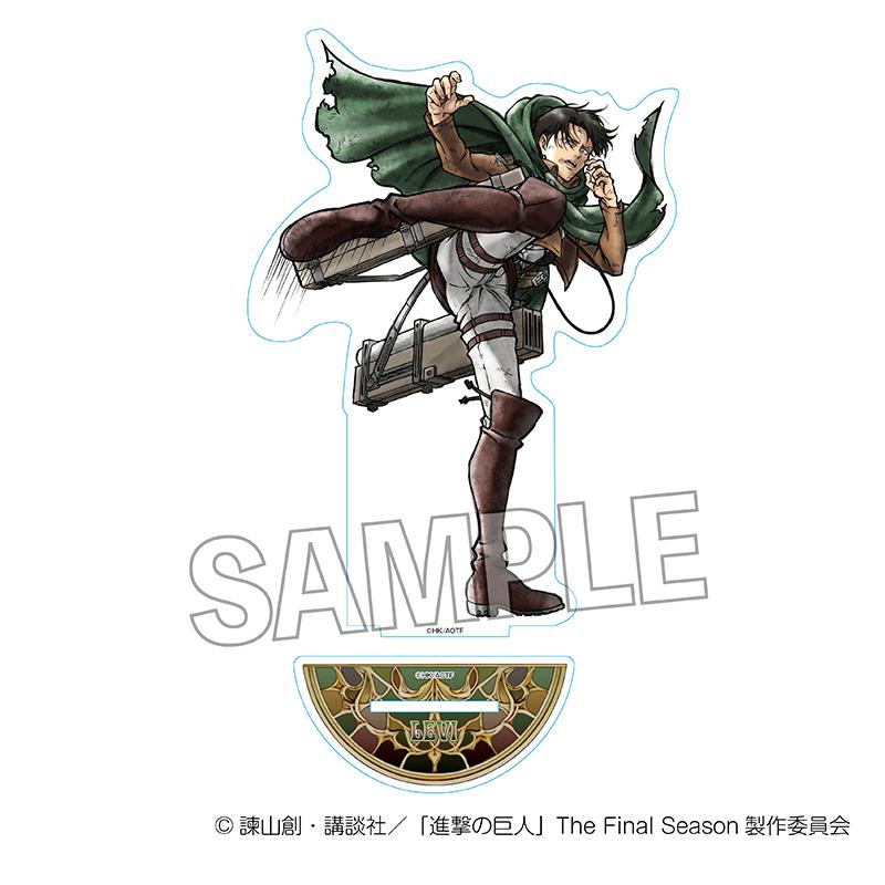《進擊的巨人》 激昂!!亞克力立牌 利威爾