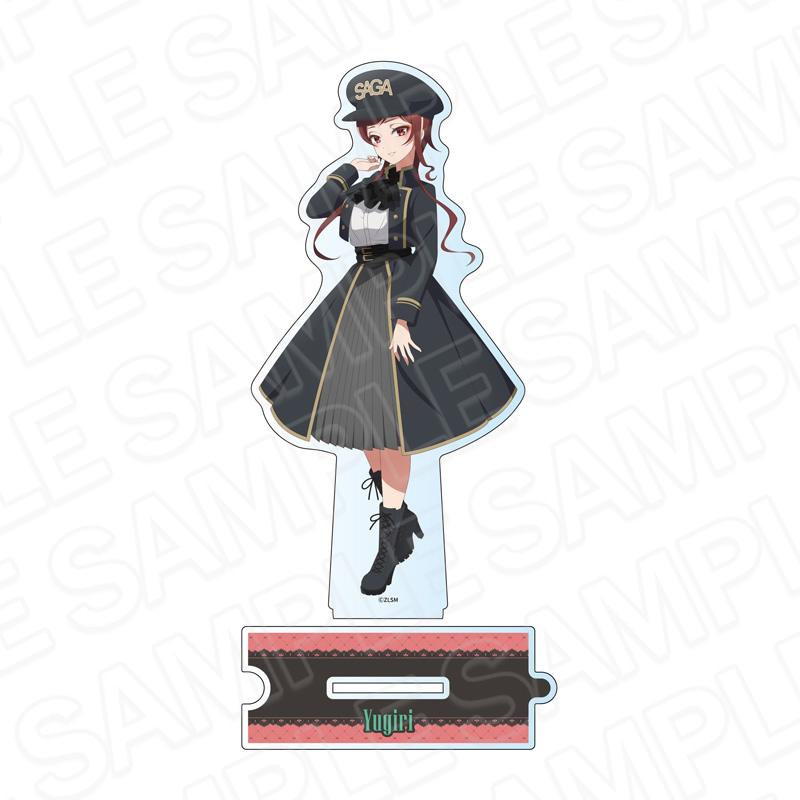 劇場版《佐賀偶像是傳奇 夢銀河天堂》_可連接大型亞克力立牌 夕霧 軍事洛麗塔款