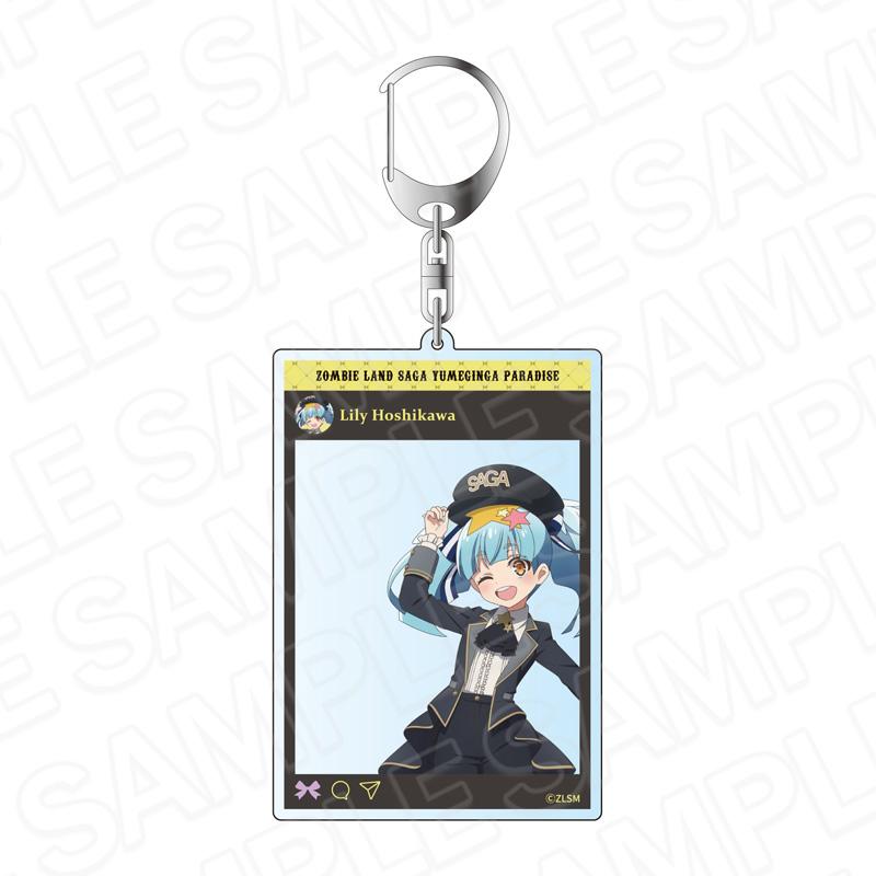 劇場版《佐賀偶像是傳奇 夢銀河天堂》SNS風亞克力鑰匙扣 星川莉莉 軍事洛麗塔款