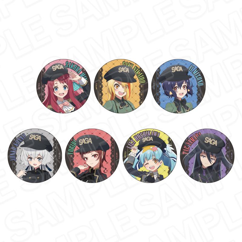 劇場版《佐賀偶像是傳奇 夢銀河天堂》_全息徽章(隨機)軍風洛麗塔款