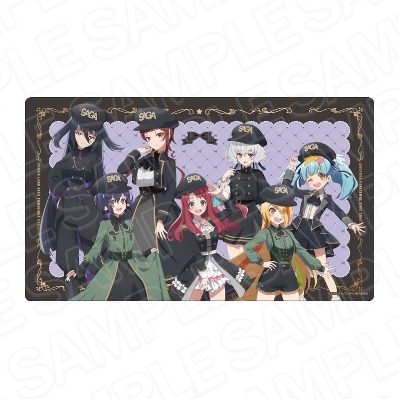 劇場版《佐賀偶像是傳奇 夢銀河天堂》橡膠桌墊 軍事洛麗塔款
