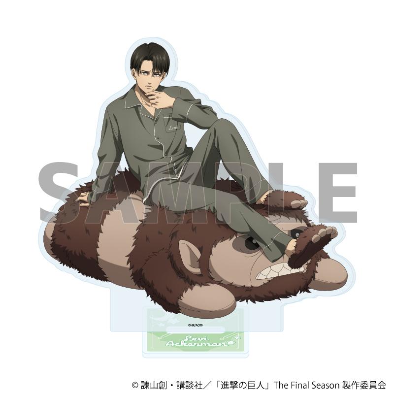 《進擊的巨人》The Final Season 亞克力立牌07/利威爾·阿克曼 休閒版(新繪插畫)