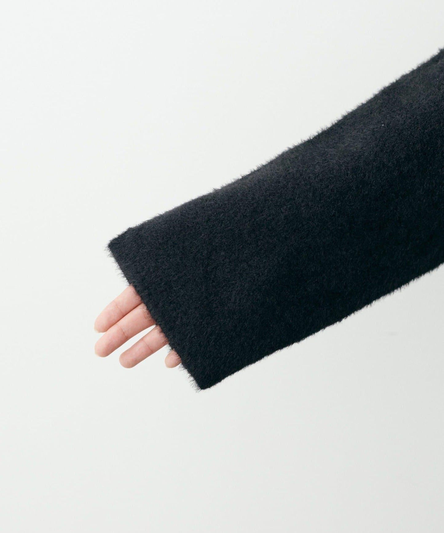 【LARUTA】仿貂毛觸感雙面兩穿針織衫