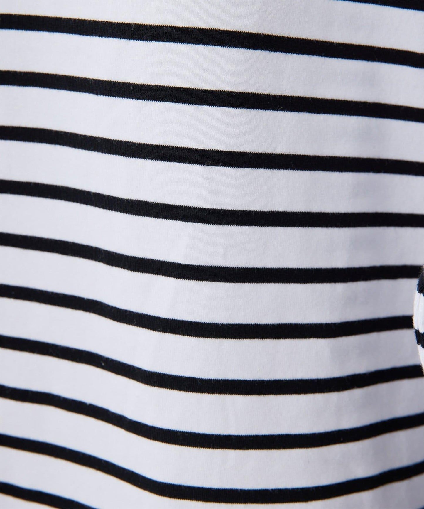 【THE PAUSE】喇叭袖條紋套頭衫