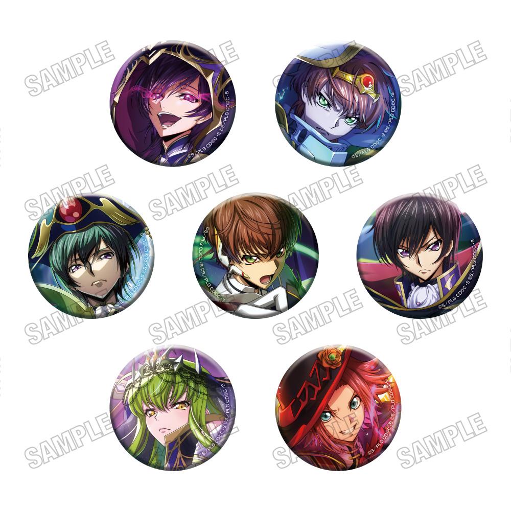 《反叛的魯路修》失落的物語_徽章收藏【全套BOX/7個裝】