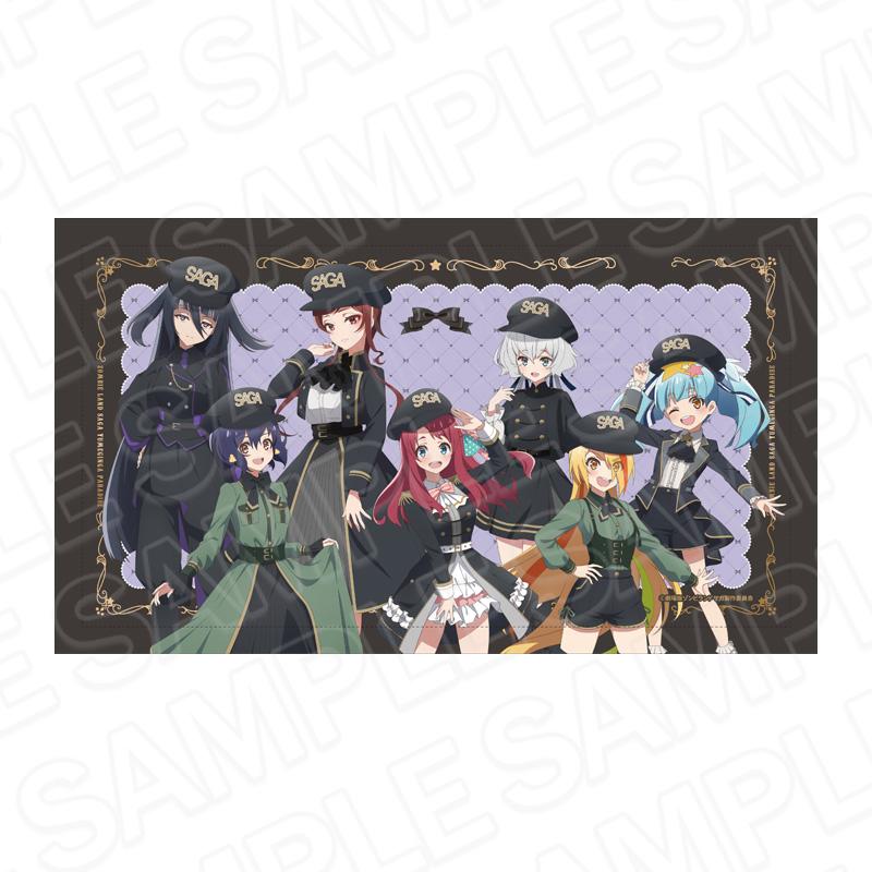 劇場版《佐賀偶像是傳奇 夢銀河天堂》_特大毛毯 軍事洛麗塔款