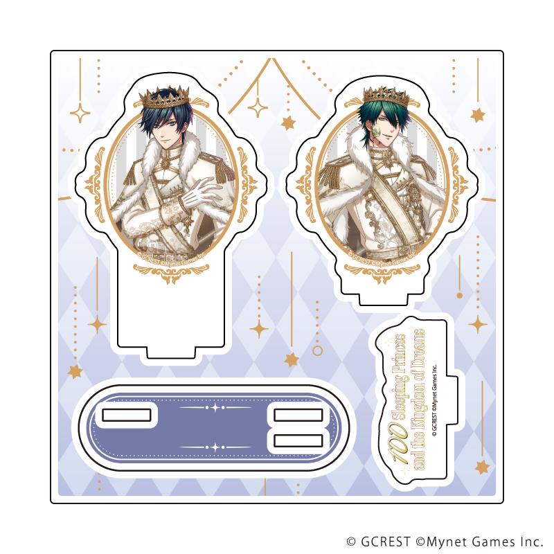 《夢王國與沉睡的100王子》亞克力立牌48/伊萬&伊扎克(官方插畫)