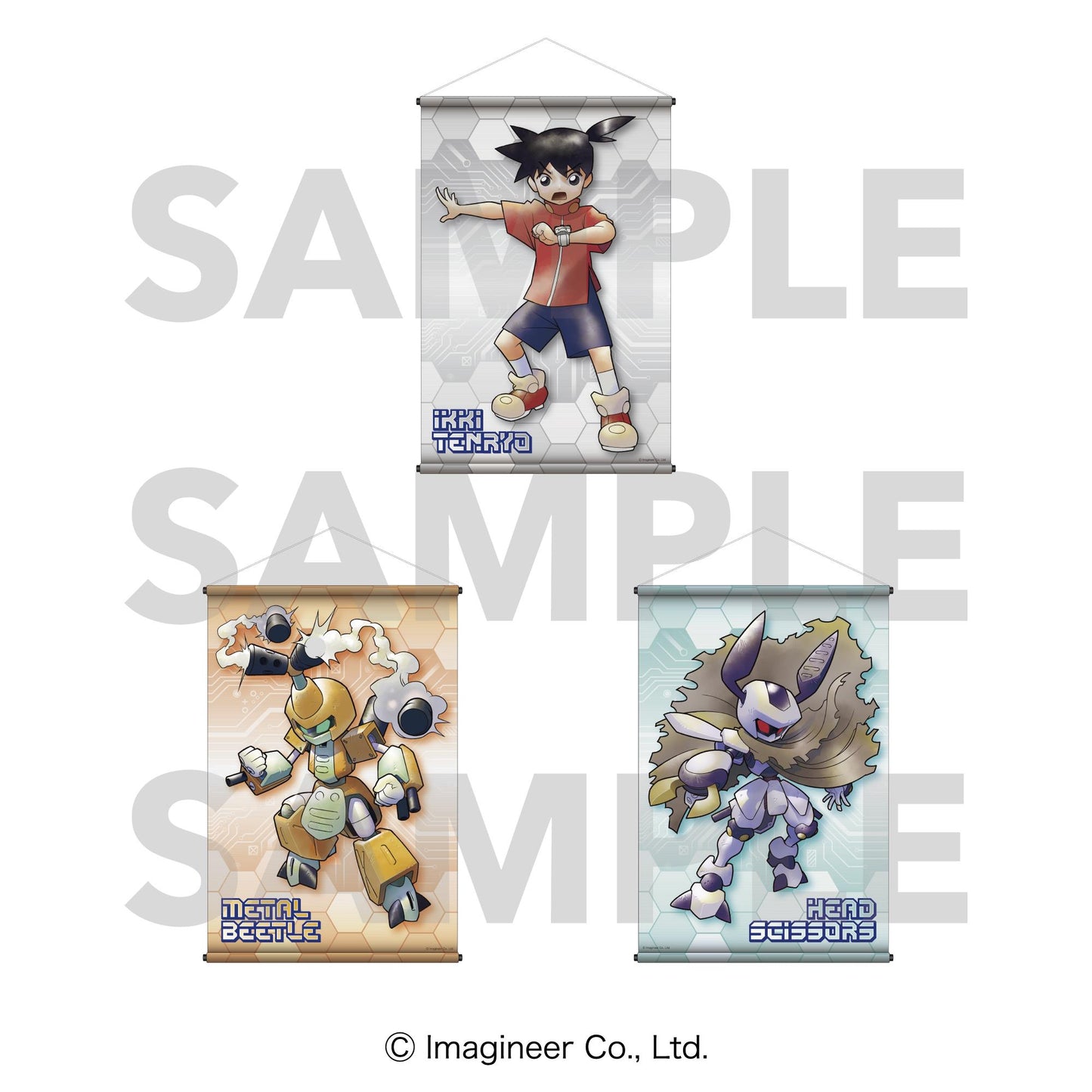 メダロット_タペストリー ロクショウ 翻譯結果: メダロット 掛毯 洛克修