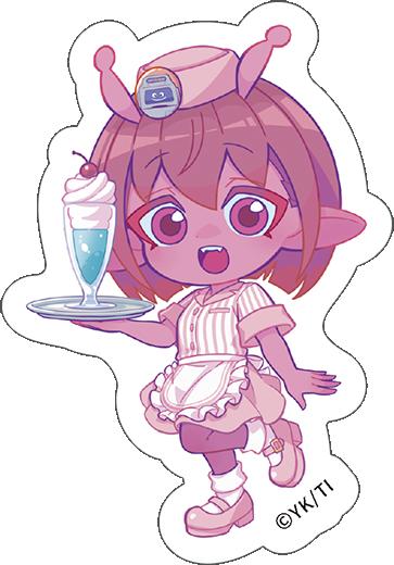 銀河特急 Milky☆Subway_異形剪裁貼紙/千陽