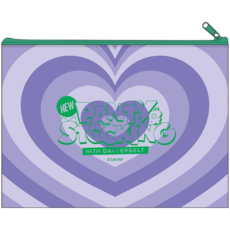 New PANTY & STOCKING with GARTERBELT_扁平收納包/斯坎蒂&尼索克斯