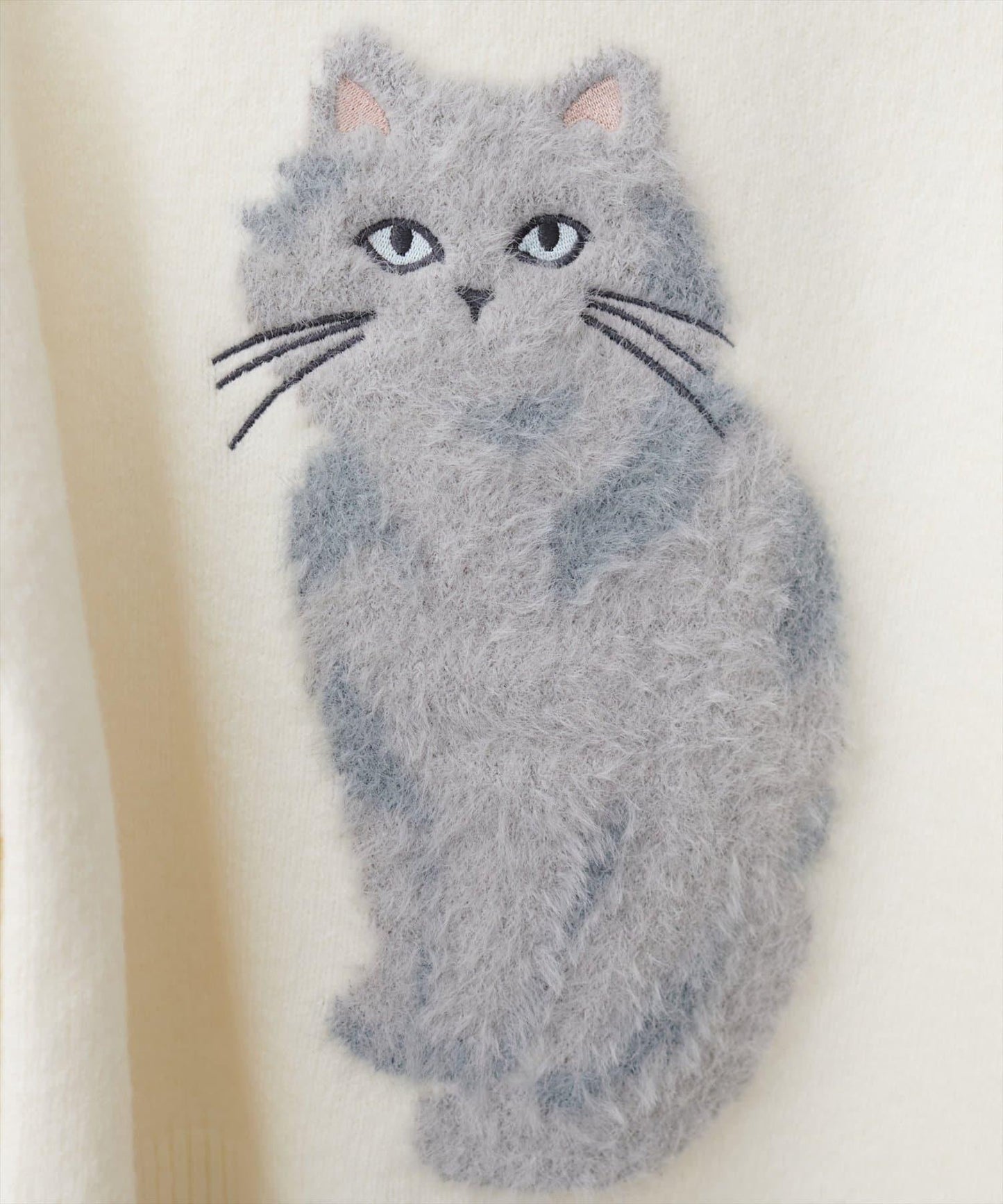 もしゃねこ針織套頭衫