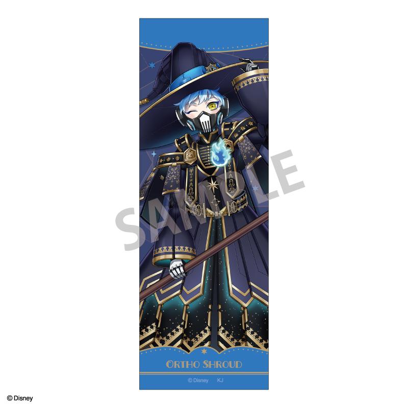 《迪士尼》扭曲仙境 長方形罐裝徽章 奧爾託·施勞德/生日慶典ver.