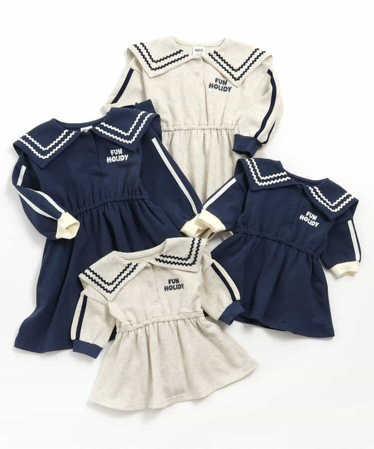 【リンク】水手風衛衣連衣裙