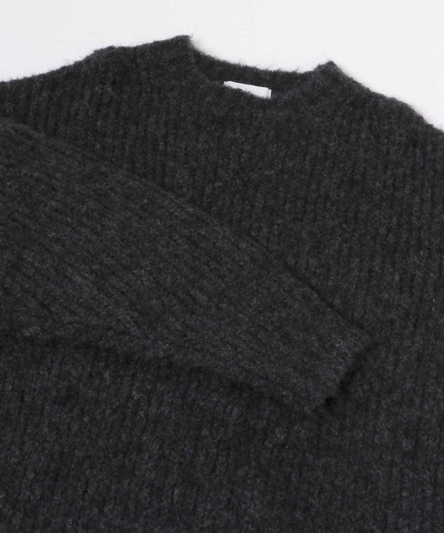 new basic ALPACA TSUMUGI KNIT 針織上衣