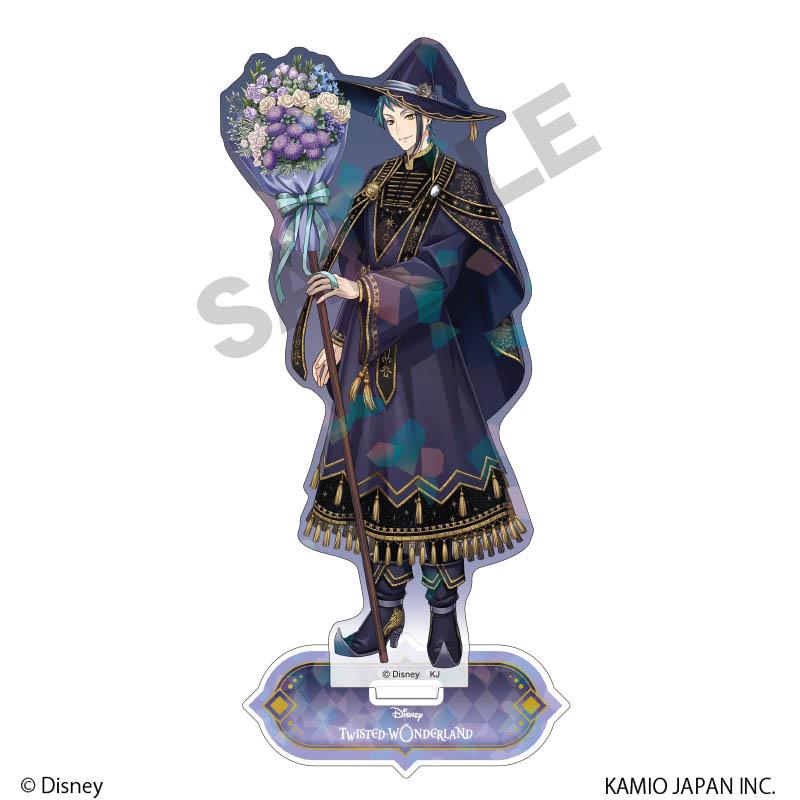 《迪士尼》 ツイステッドワンダーランド(扭曲仙境) 綻放生日系列 ジェイド・リーチ 全息亞克力立牌