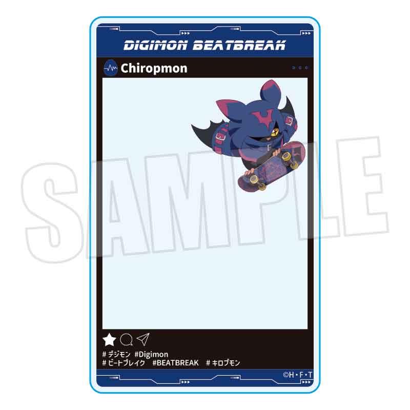 DIGIMON BEATBREAK(數碼寶貝) キロプモン 亞克力卡片 Skater ver.