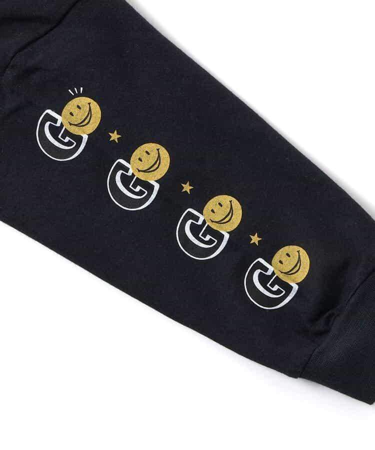 袖部多樣印花 T恤