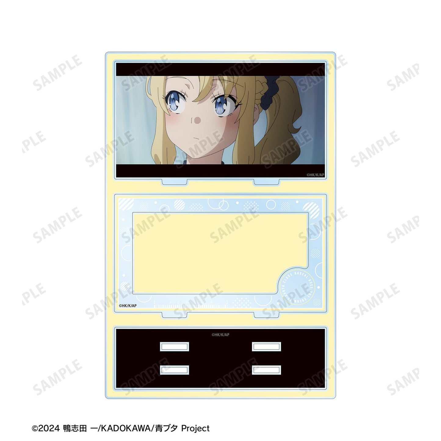 青春ブタ野郎はサンタクロースの夢を見ない(青春豬頭少年不會夢到聖誕老人) 豊浜のどか 附場面寫配件 大號亞克力立牌