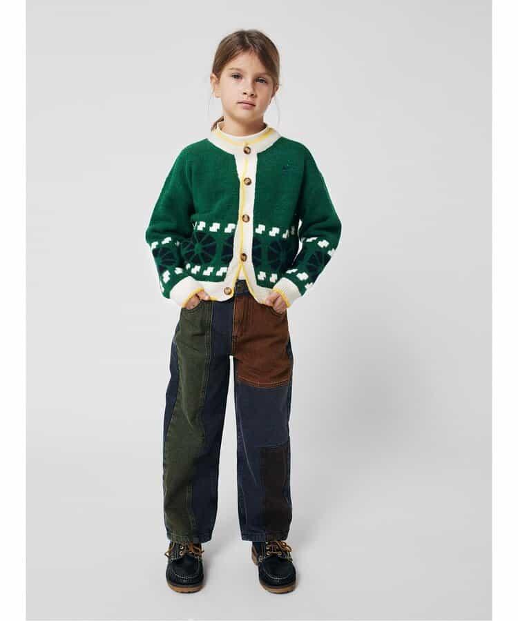 colorblock dnm 兒童長褲