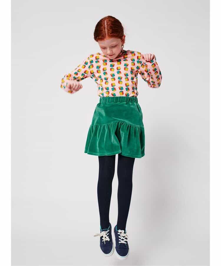 滿印 Dices 圖案 長袖T恤 兒童款