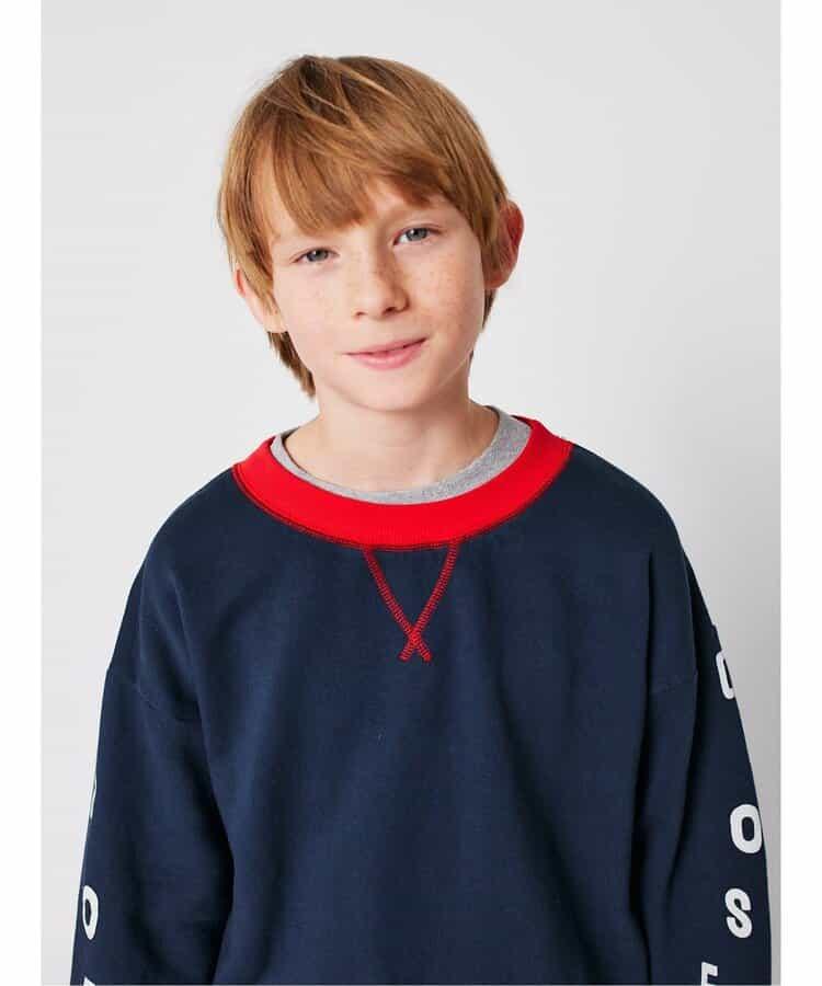 colorblock配色設計 兒童衛衣