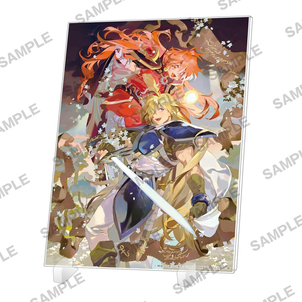 スレイヤーズ(魔劍美神) KADOMIX系列 リナ&ガウリイ 亞克力板 零 Ver.