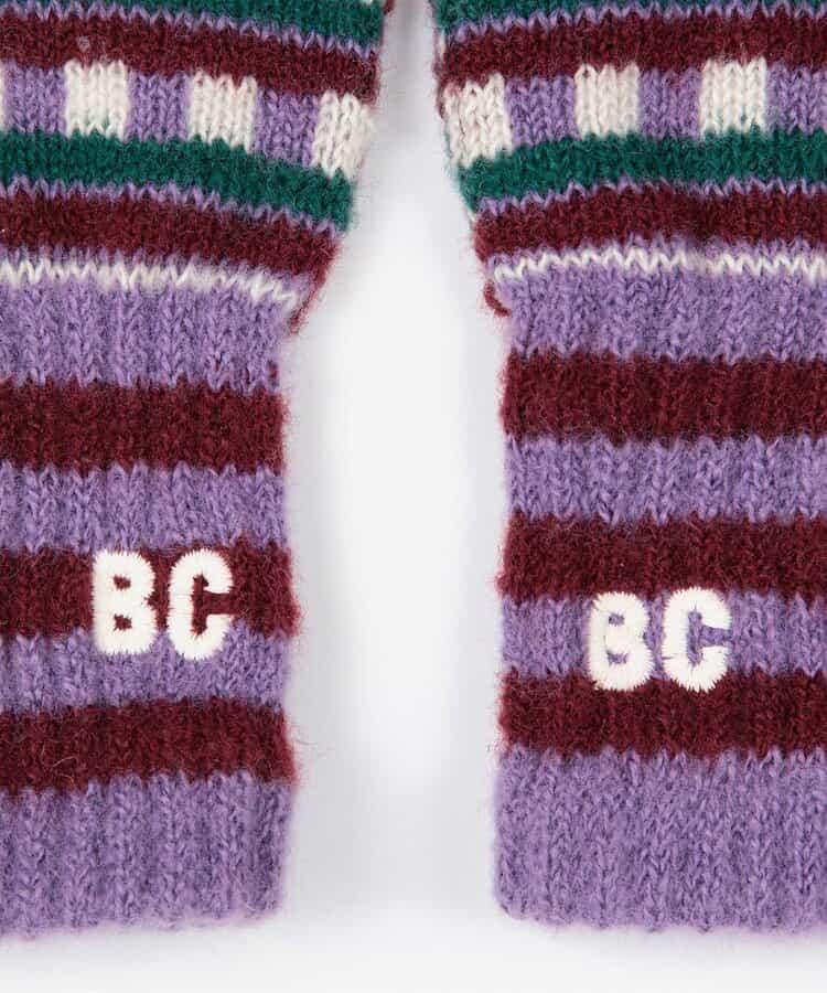 提花 jacquard long gloves 兒童長手套