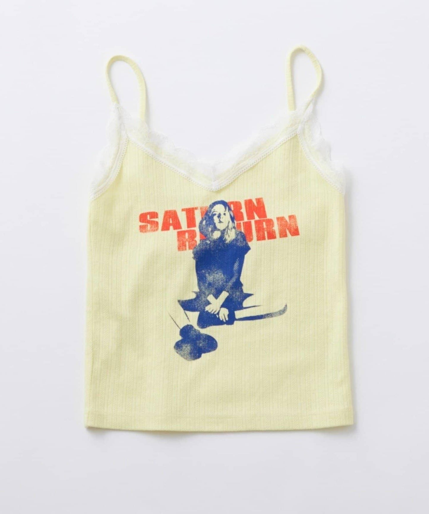 CHARLOTTE PATTERN MESH LACE CAMI