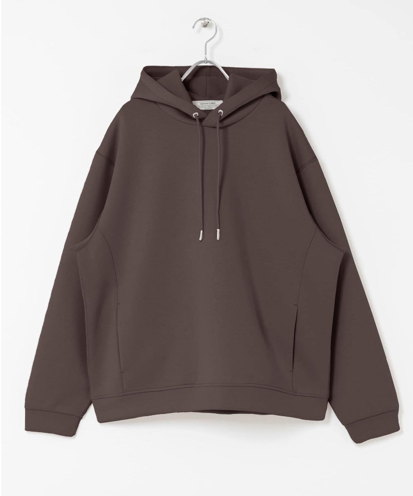 空氣層針織套頭連帽衛衣