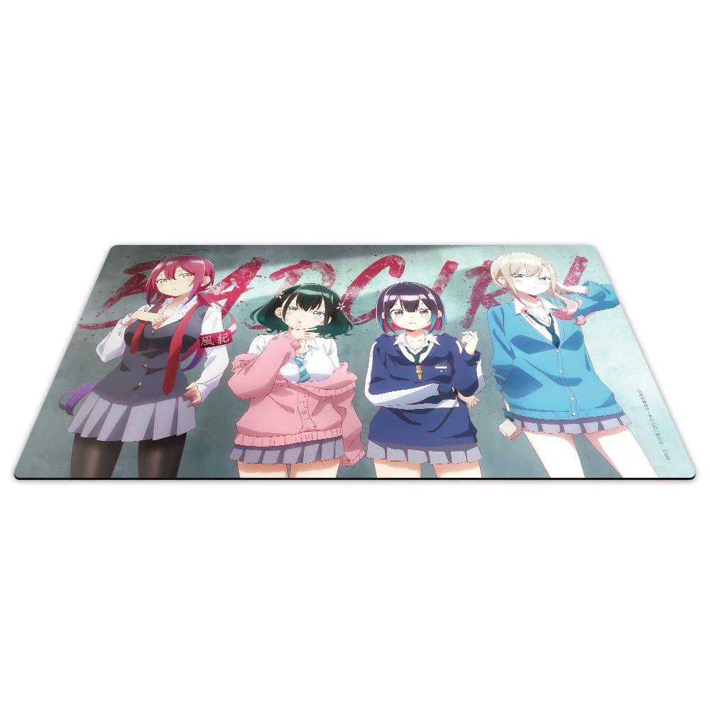 ばっどがーる(ばっどがーる) 第二彈 優・亜鳥・涼・るら 角色橡膠墊 預告視覺ver.