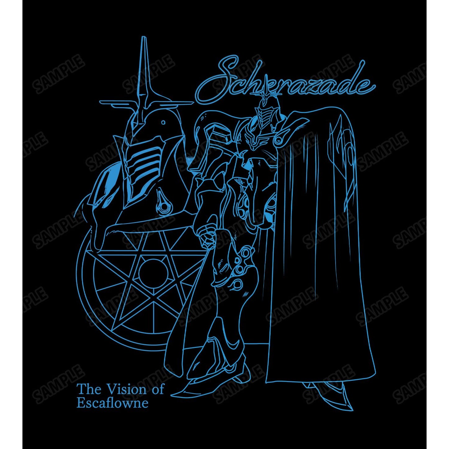 天空のエスカフローネ(天空之艾斯卡弗洛ニ) シェラザード T恤 L碼