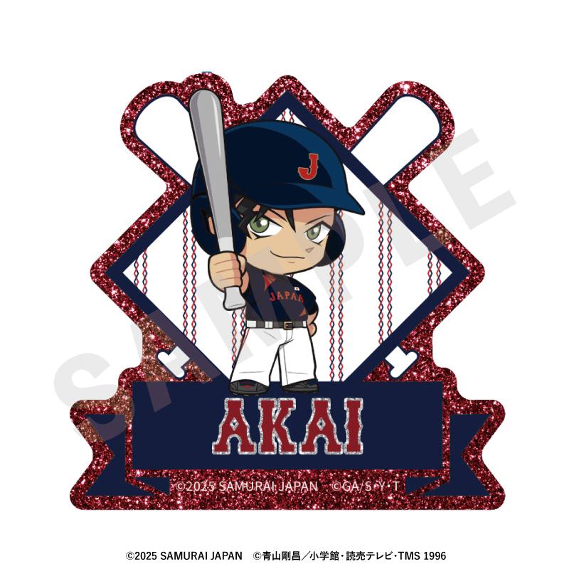 侍ジャパン×《名偵探柯南》 迷你角色閃亮姓名徽章 赤井秀一