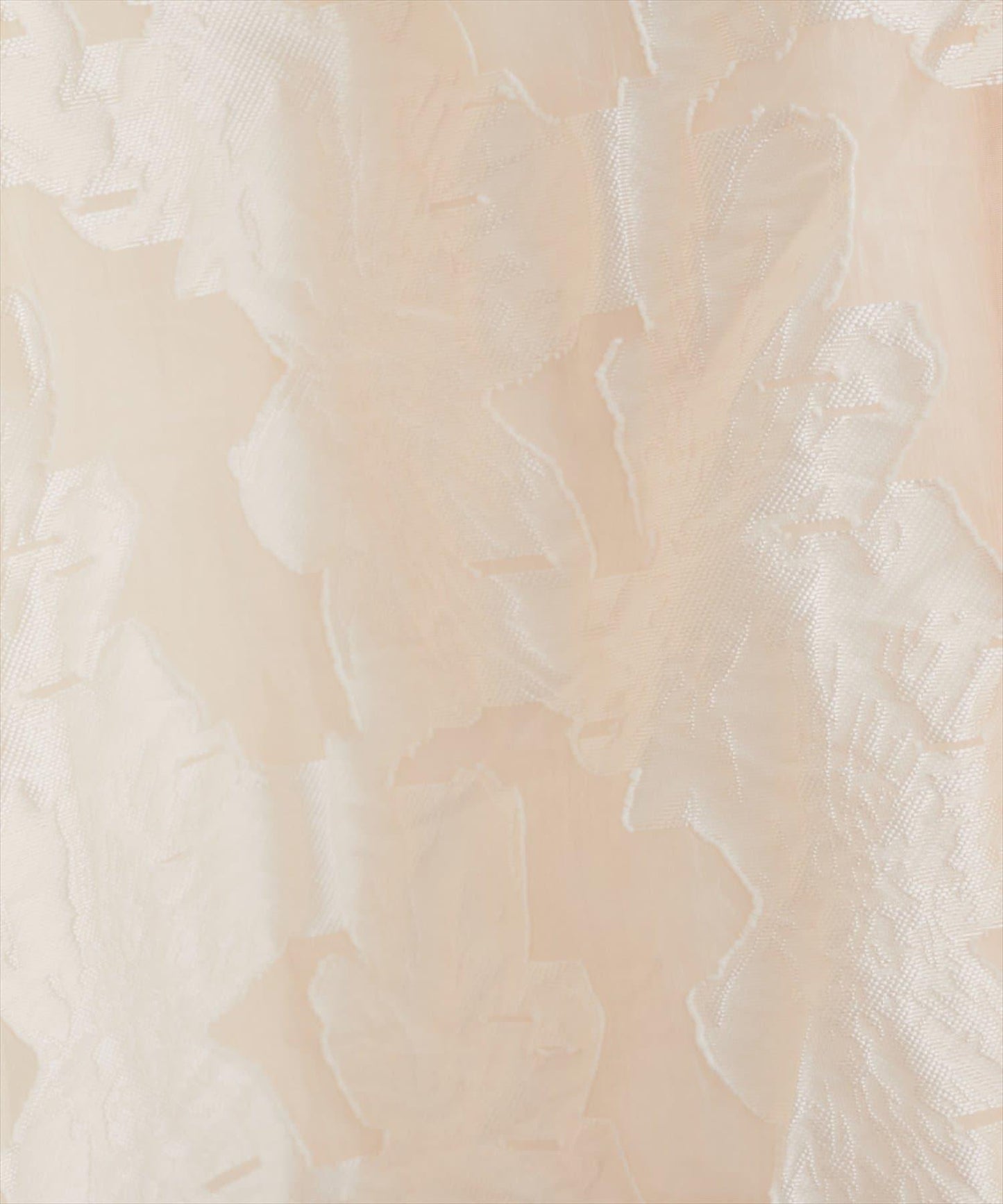 可調節長度 透紗提花 半身裙