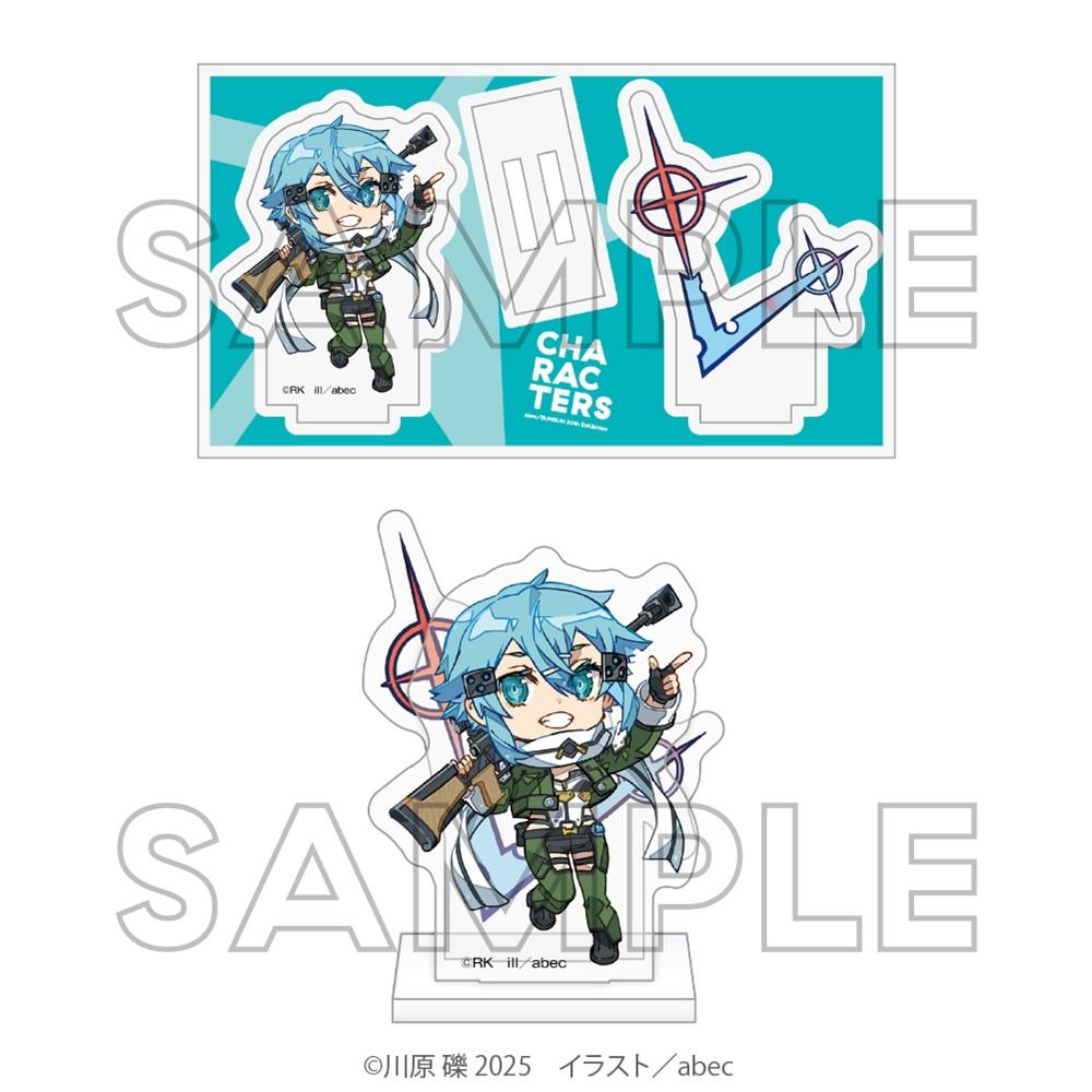 刀劍神域(刀劍神域) abec/BUNBUN 20th Exhibition 迷你角色亞克力立牌 シノン
