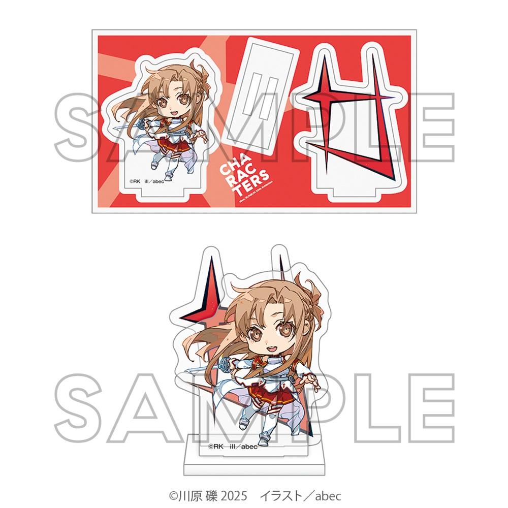 《刀劍神域》(刀劍神域) abec/BUNBUN 20th Exhibition アスナ 迷你角色亞克力立牌