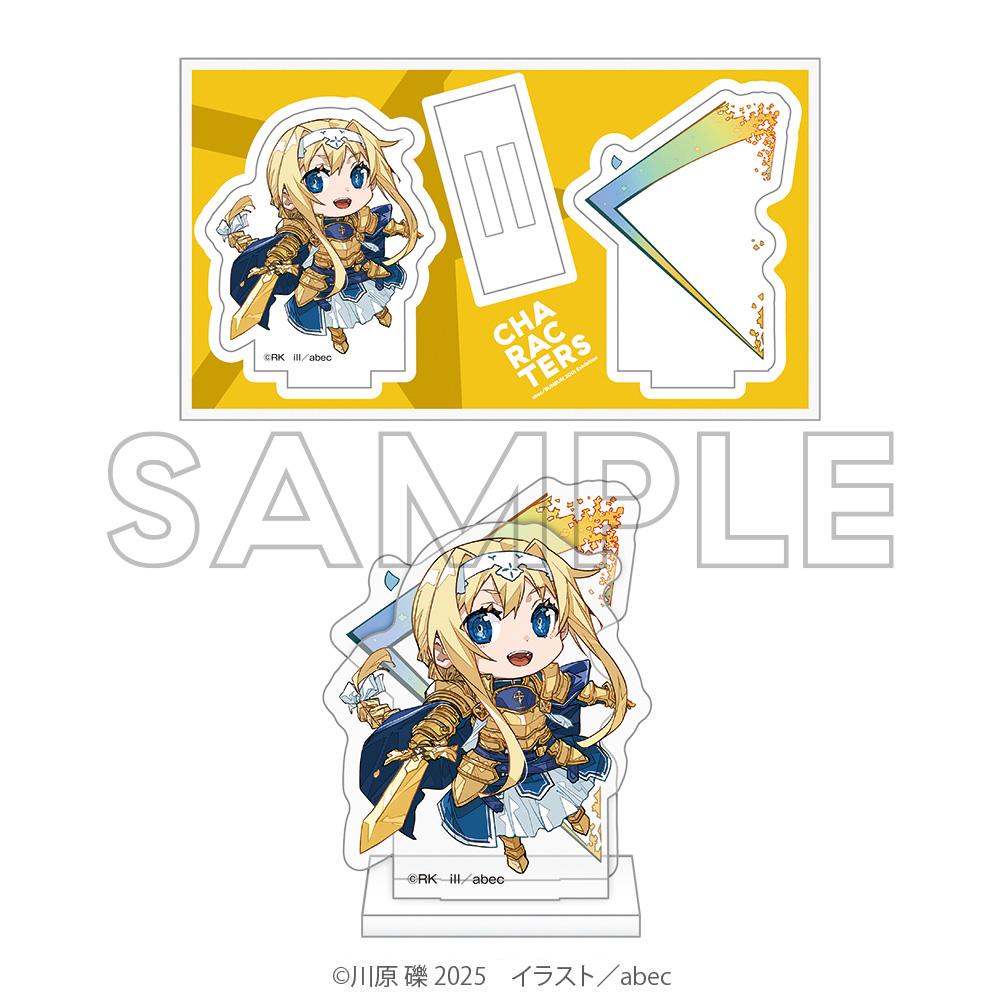 《刀劍神域》(刀劍神域) abec/BUNBUN 20th Exhibition アリス 迷你角色亞克力立牌