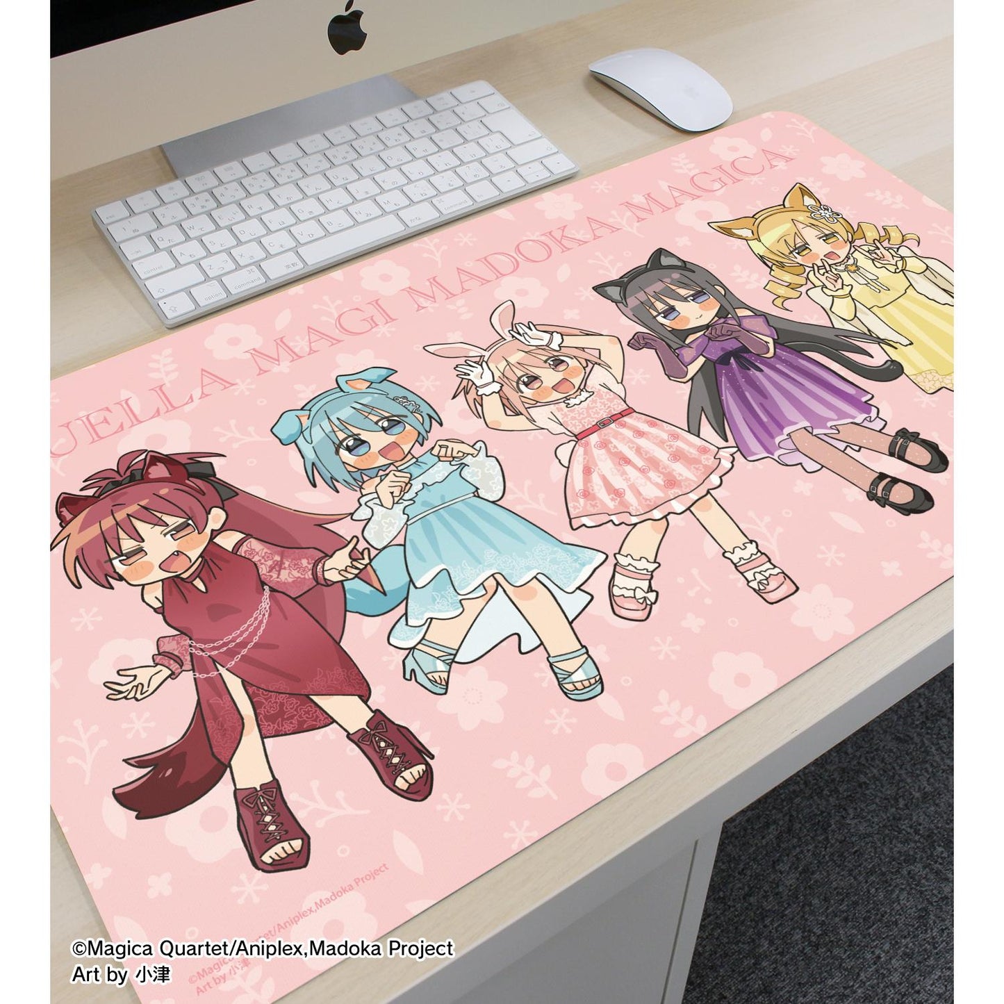 《魔法少女小圓》 新繪系列 集合 多用途桌墊 Animal搭配ver. Art by 小津