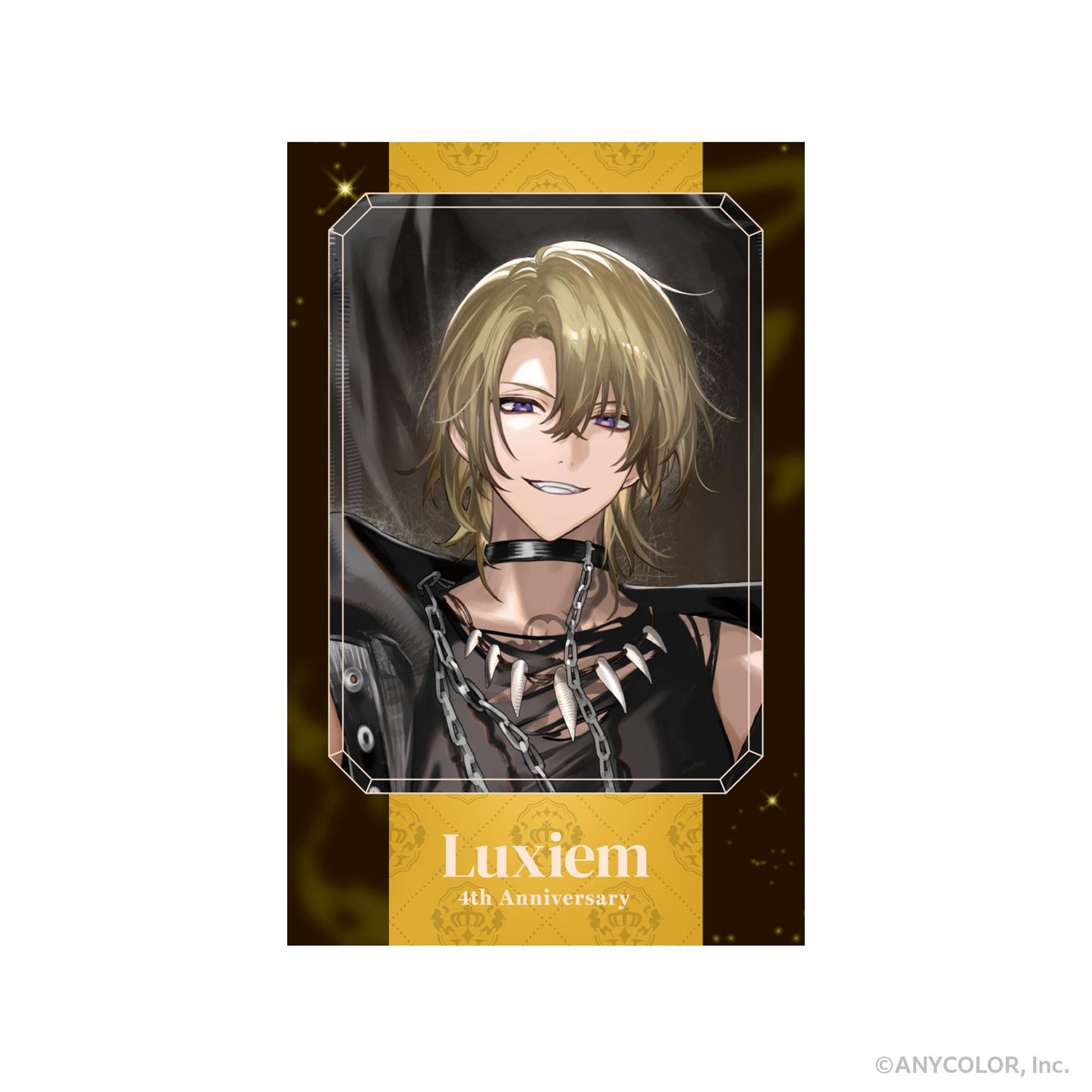 《彩虹社》 Luxiem系列 Luca Kaneshiro 寫真風卡片 2枚套裝