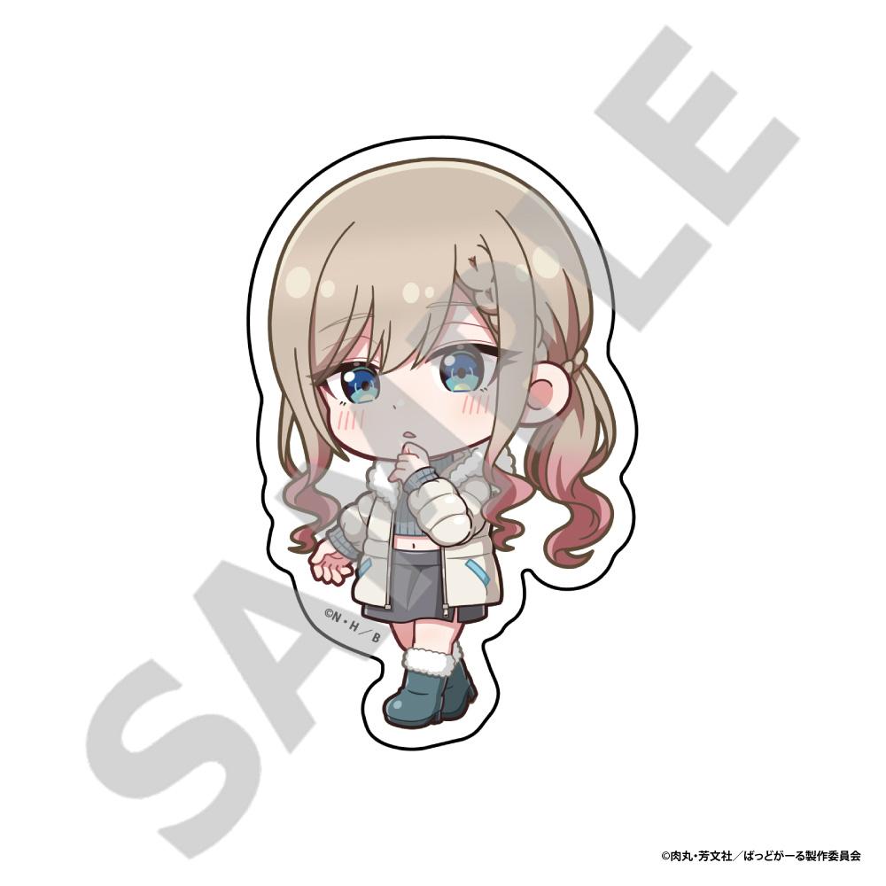 ばっどがーる(ばっどがーる) 涼風涼 ダイカット貼紙 デフォルメ款