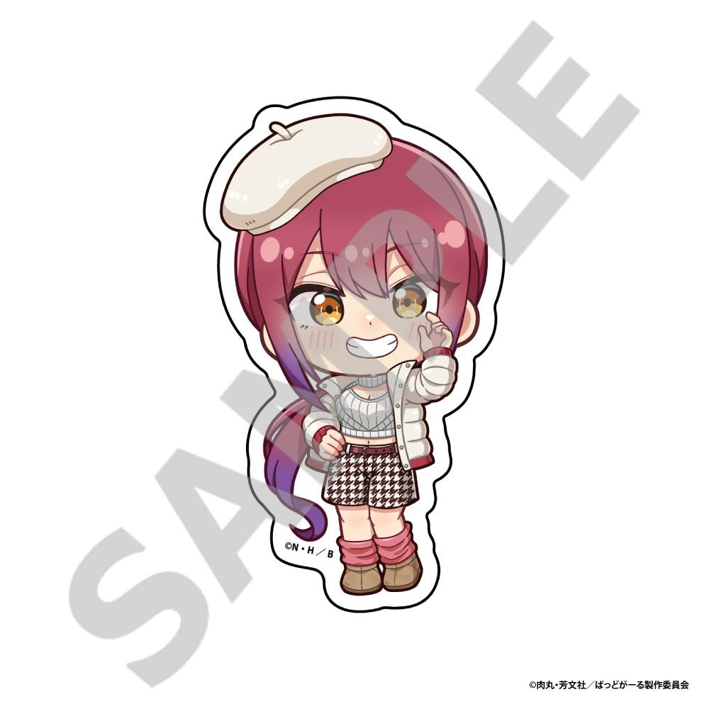 ばっどがーる(ばっどがーる) 系列 水鳥亜鳥 ダイカット貼紙 デフォルメ款