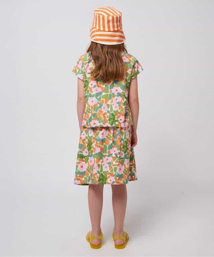 Floral all over woven shirt 兒童滿版花卉織物襯衫