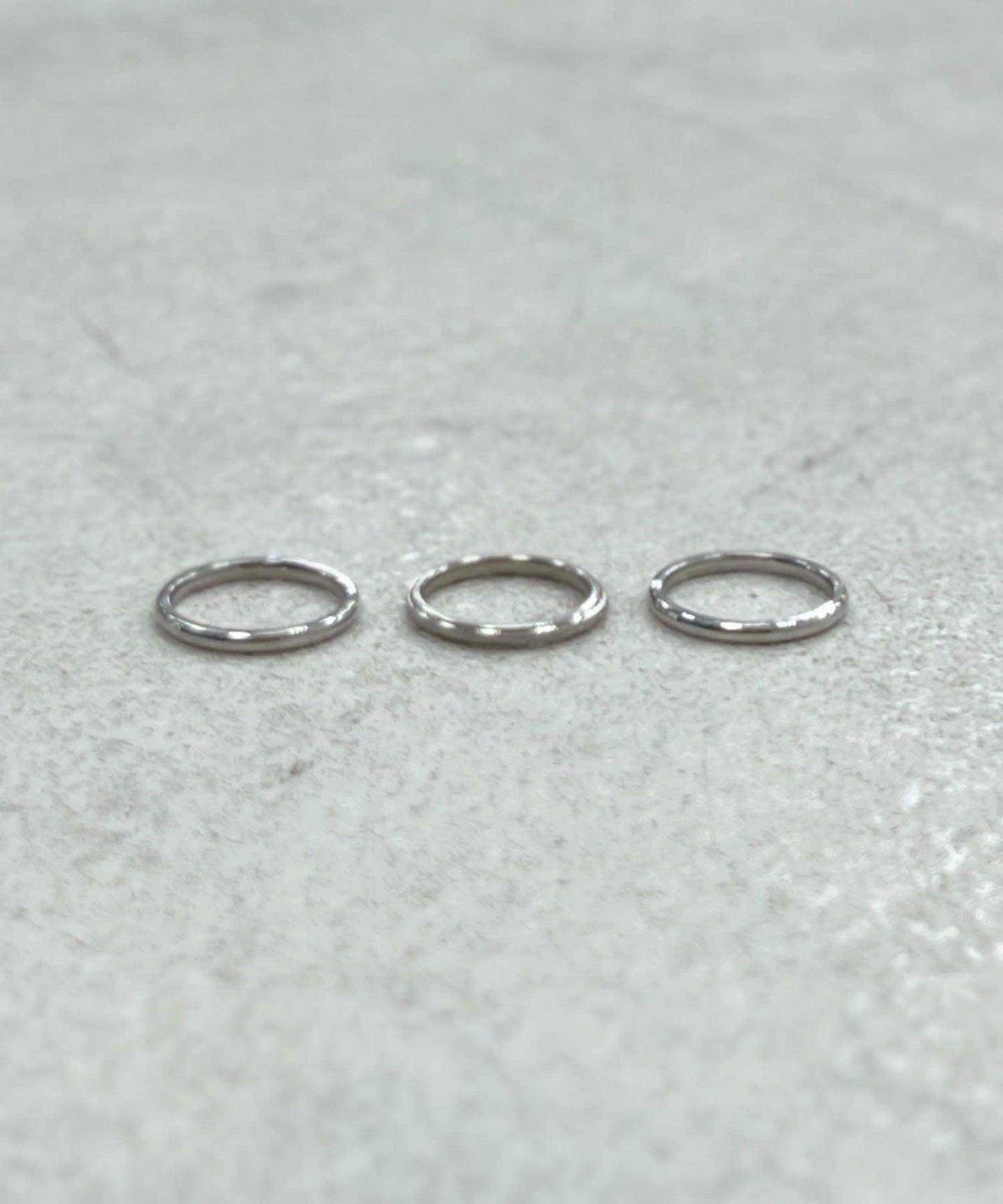 RMAF 三件套細鏈設計戒指