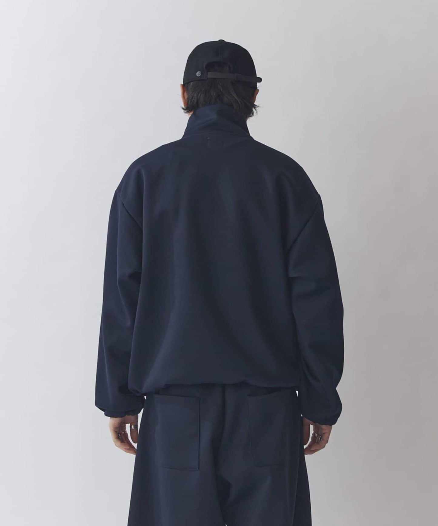 寬鬆立領夾克外套