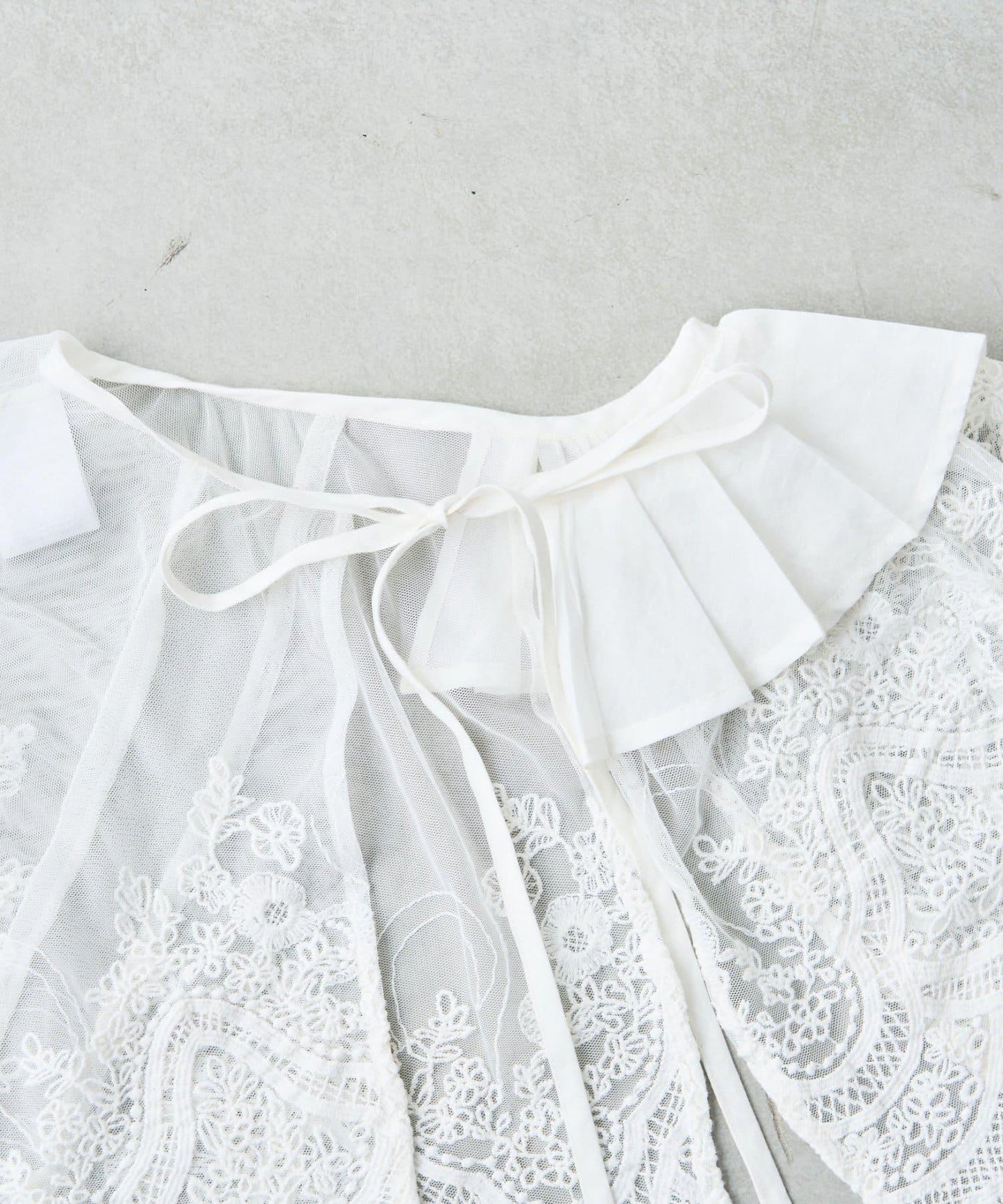 india 多用蕾絲假領