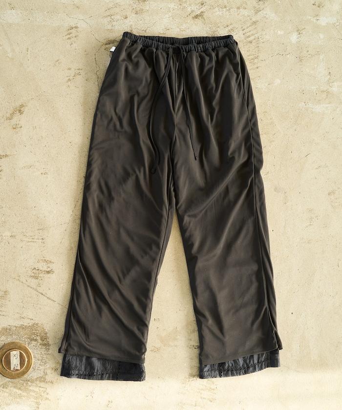 拼接風滿版刺繡 寬鬆 可成套搭配 褲子