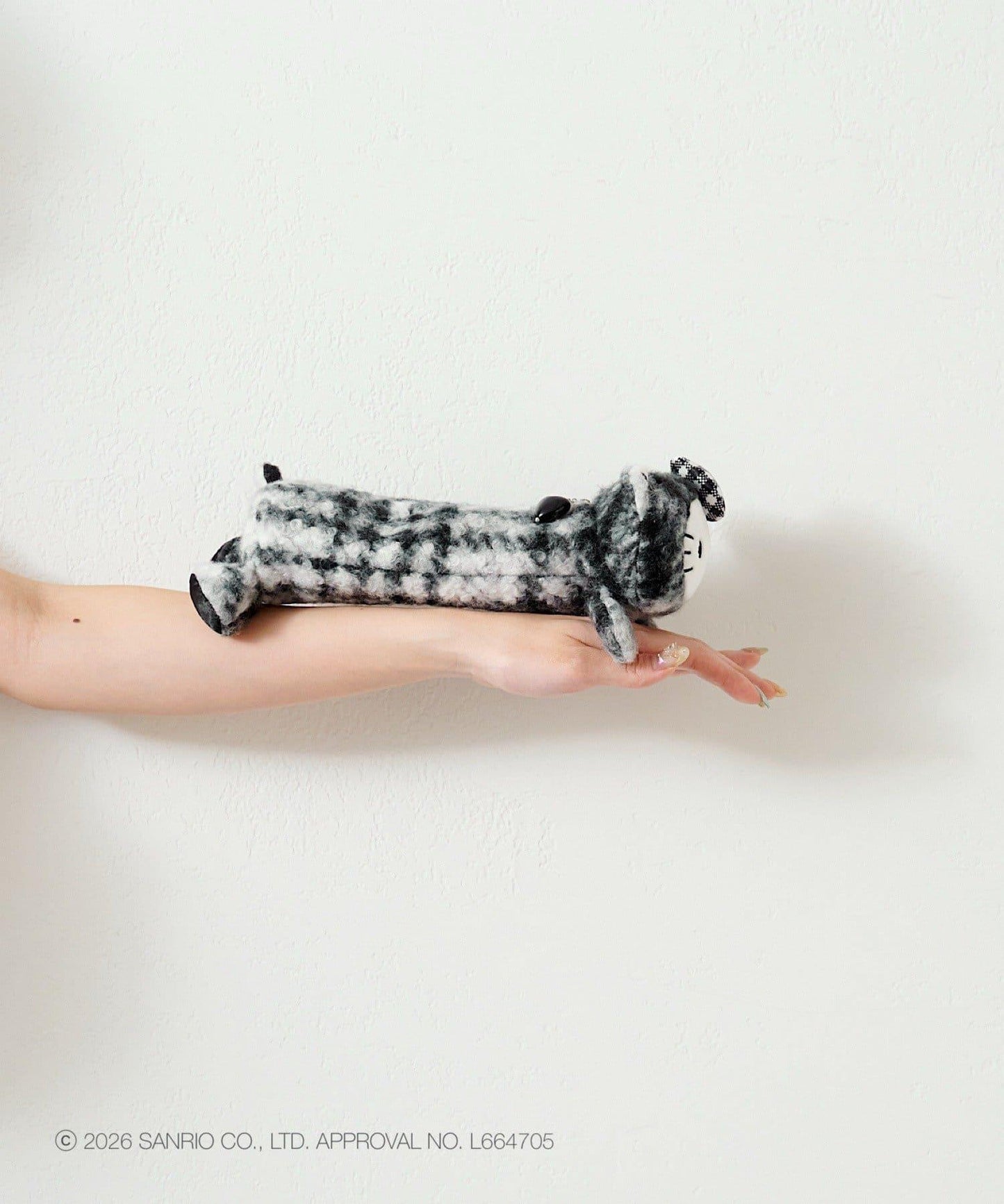 HelloKitty(凱蒂貓) Kastane×HelloKitty 毛絨收納包