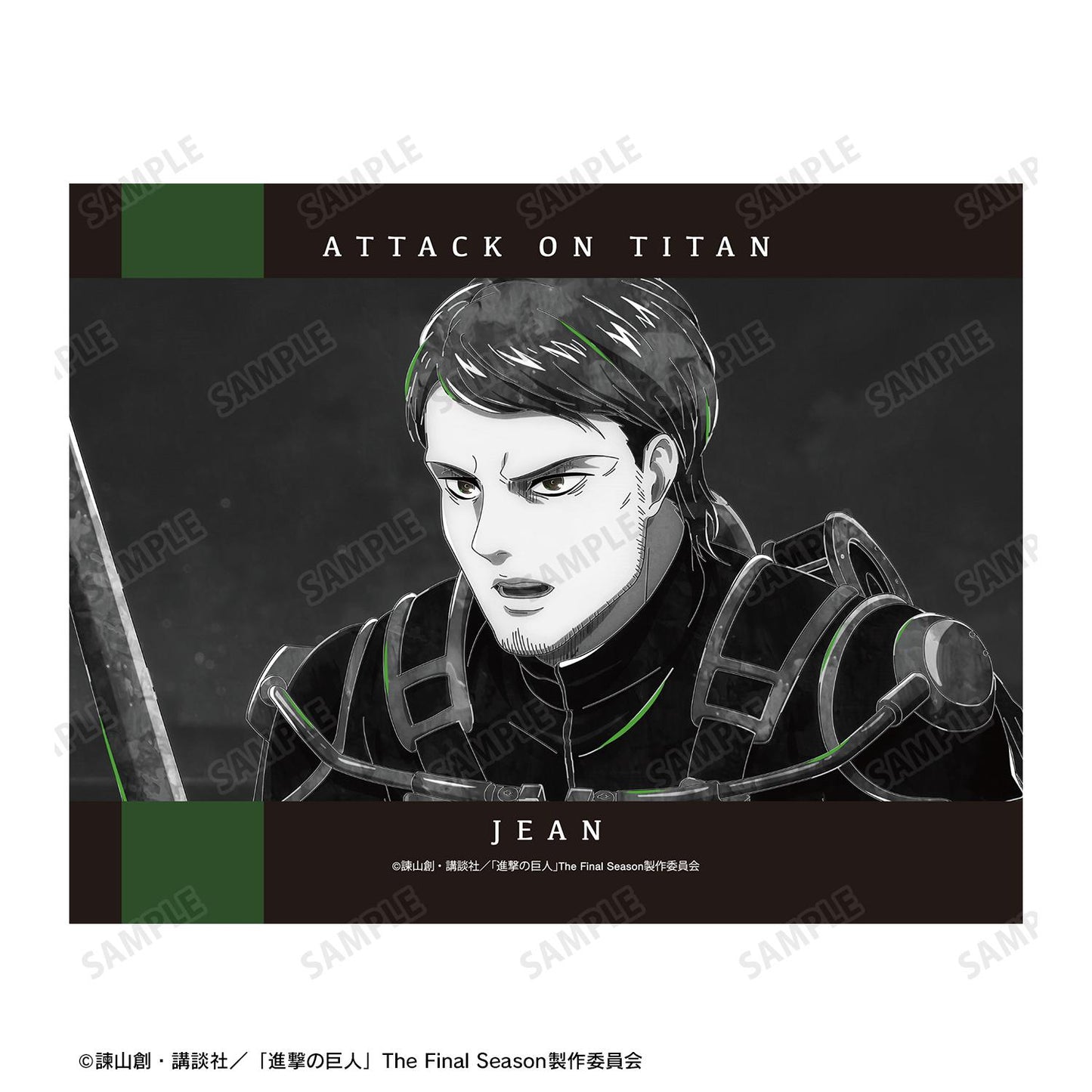 《進擊的巨人》 Ani-Art BLACK LABEL系列 第2彈 F0號 畫布板